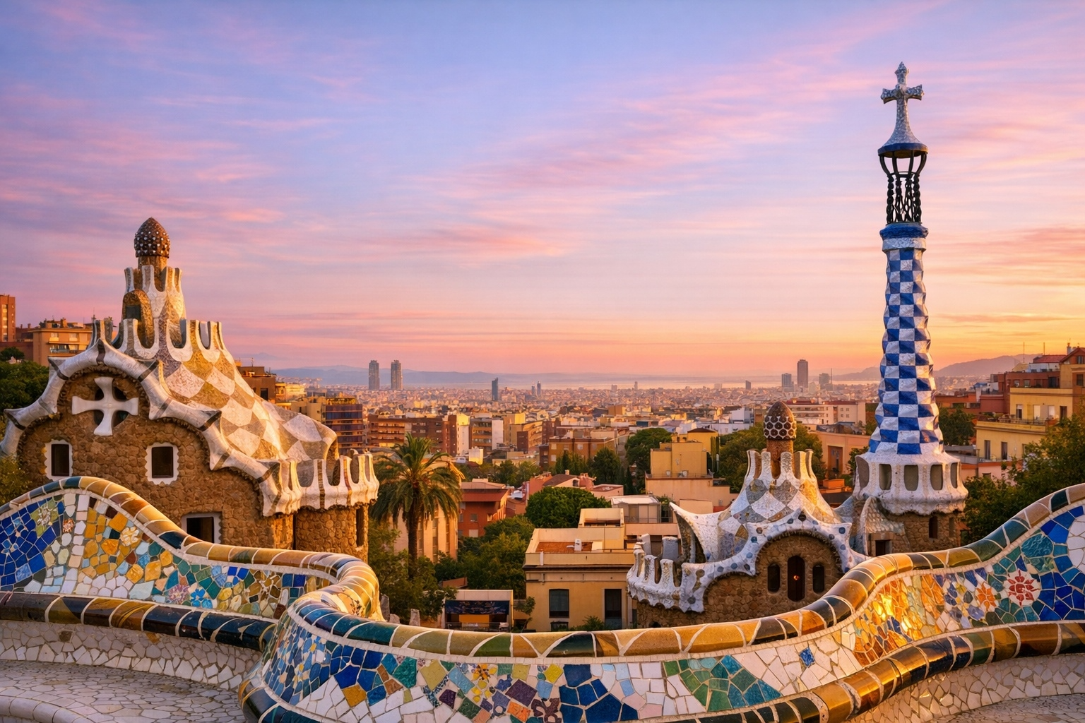 Barcelona Park Guell panoramic cityscape view at s 1775145063399 1