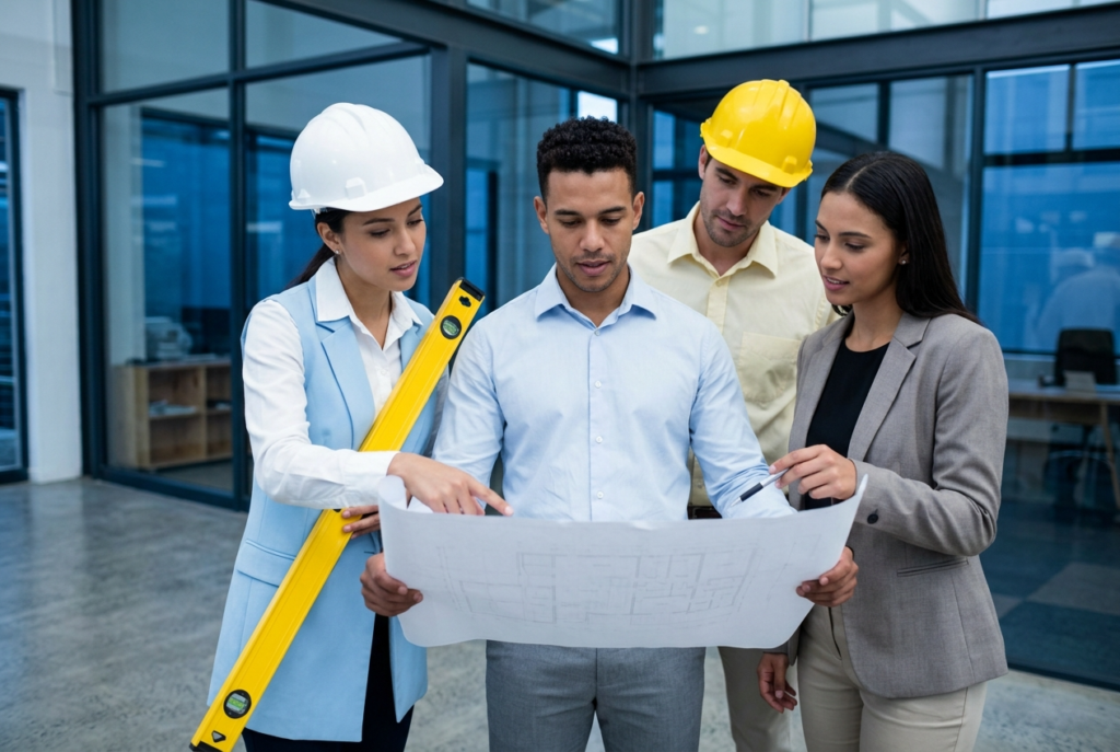 Group of four young professionals or engineering a 1775160735010 1