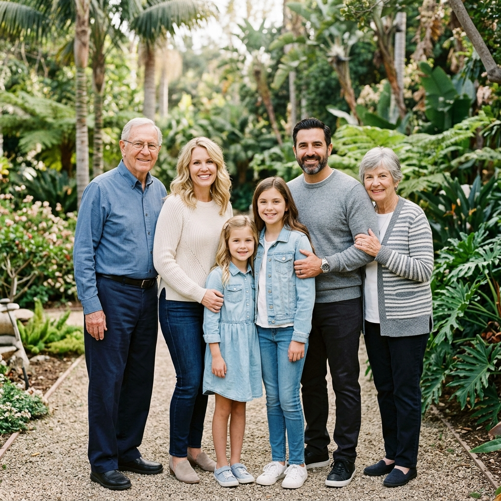 Large multigenerational family portrait of six peo 1775156892655 1