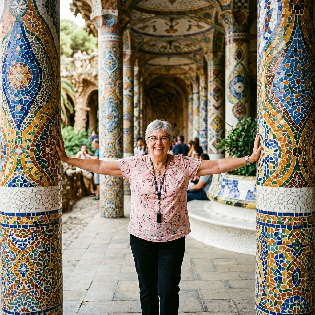 Older woman standing centered with both arms stret 1775157708554 1
