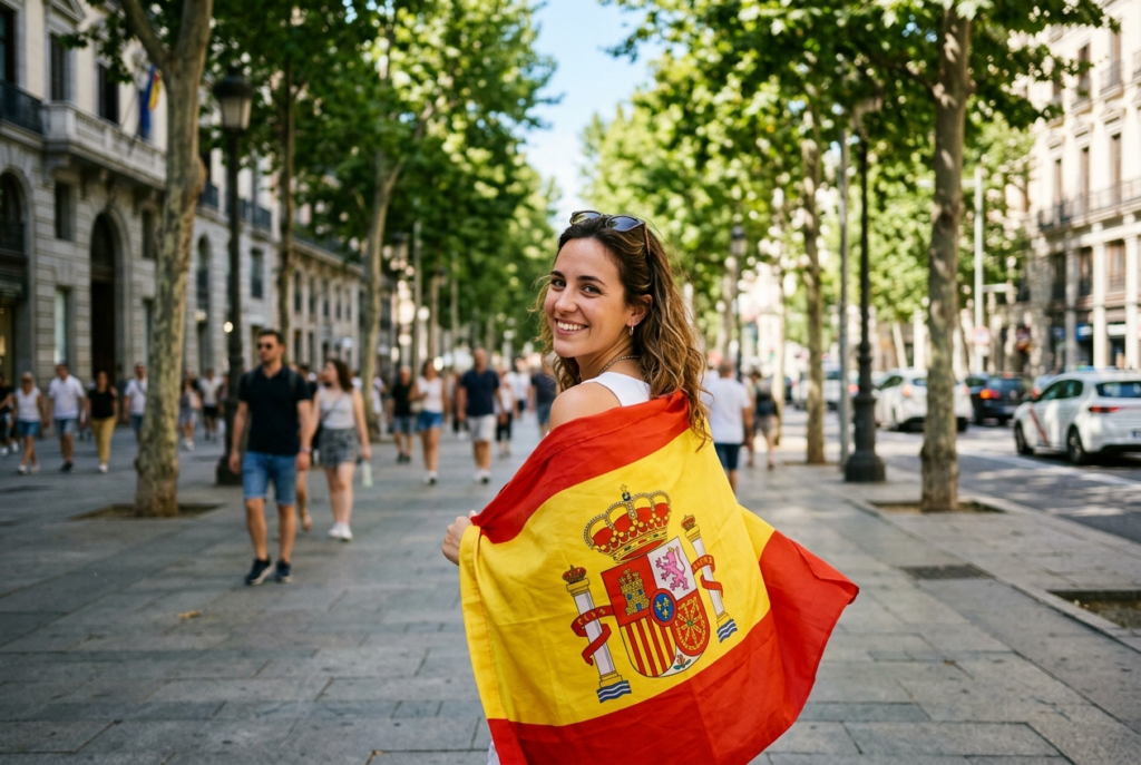 Certificado de Registro de Ciudadano de la Unión Europea 3 Smiling young woman in foreground turned slightly 1775157894342